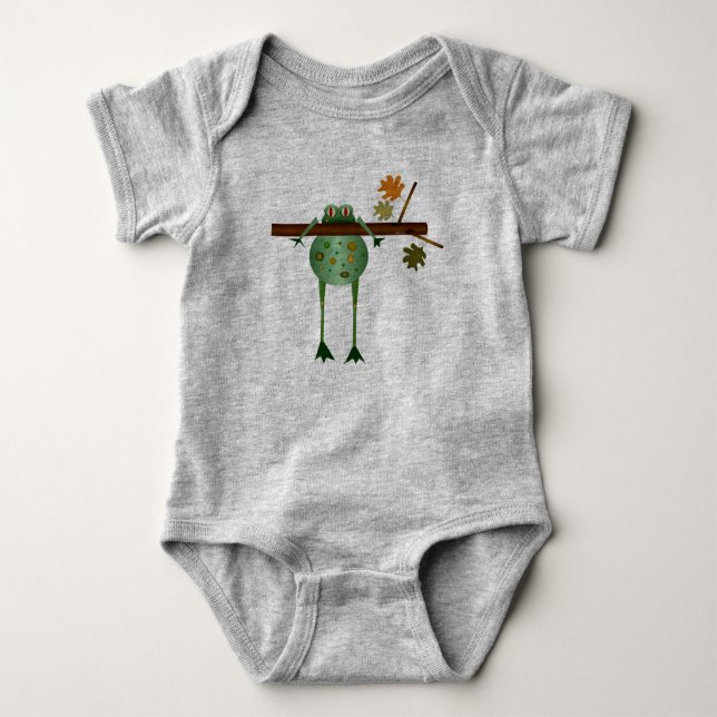 Träd Phrog Baby Bodykostym T Shirt (Framsida)