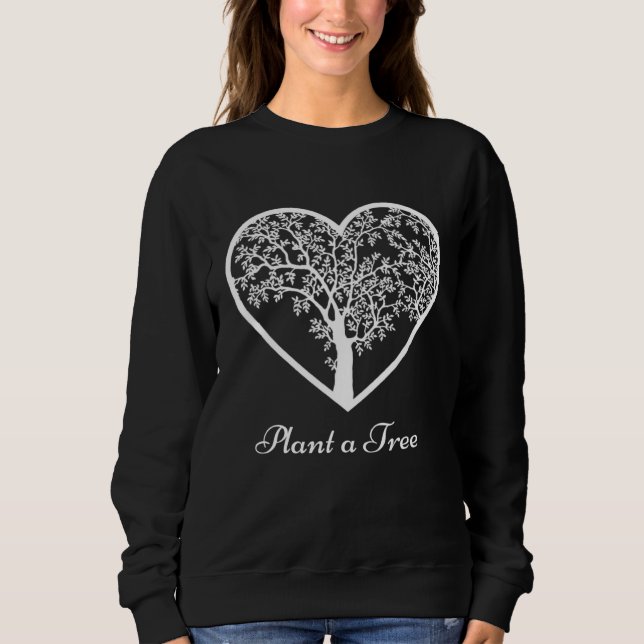 Träd Plantera Ett Träd Jag Älskar Träd T Shirt (Framsida)