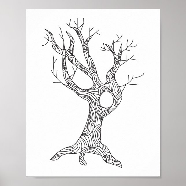 Träd Poster (Framsidan)