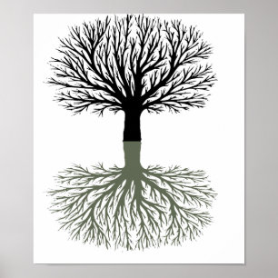 Träd Poster