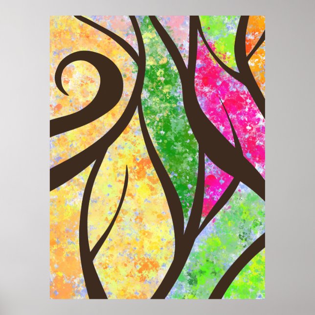 Träd Poster (Framsidan)