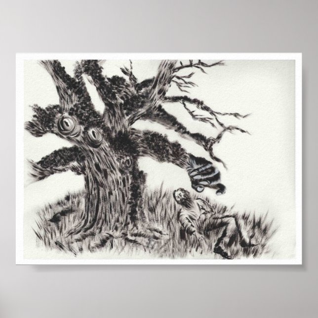 träd poster (Framsidan)