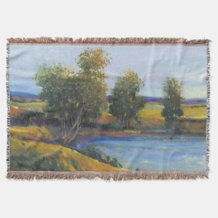 Träd Reflection II Filt