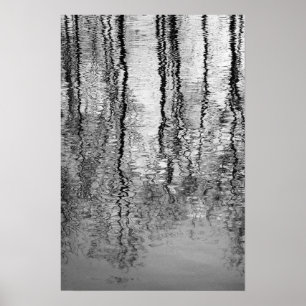 Träd-reflektioner Poster