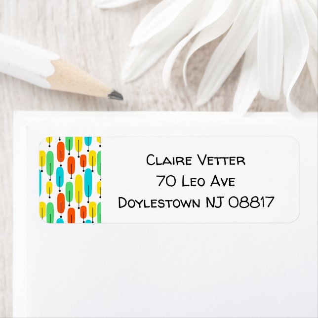 Träd Returadress Etikett (Insitu)