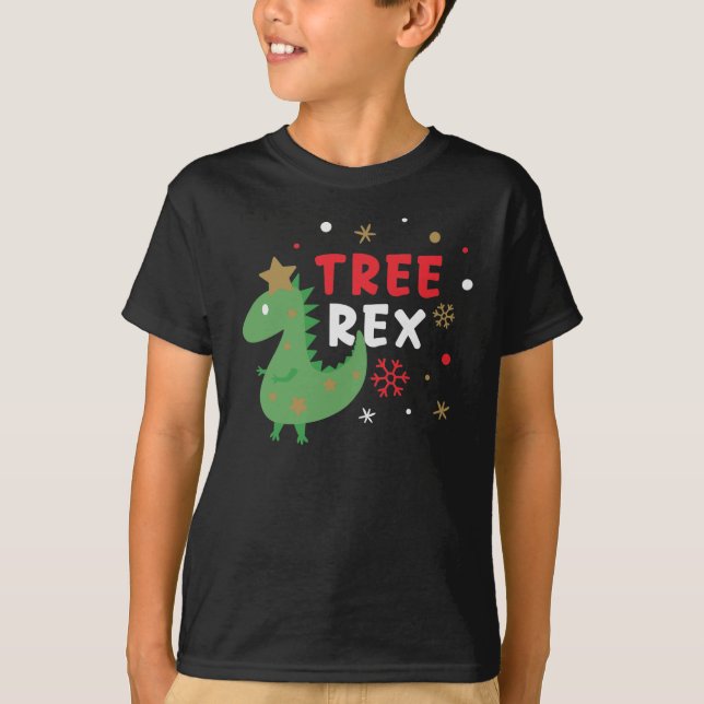 Träd Rex T Shirt (Framsida)