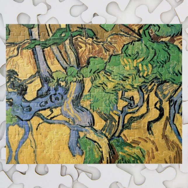 Träd Roots and Trunks av Vincent van Gogh Pussel (Skapare uppladdad)