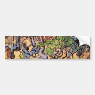 Träd Roots and Trunks (F816)Van Gogh Fine Art Bildekal
