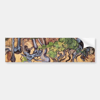 Träd Roots and Trunks (F816)Van Gogh Fine Art Bildekal