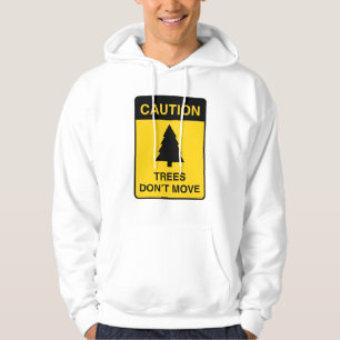 Träd rör sig inte hoodie