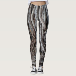 Träd rotar leggings