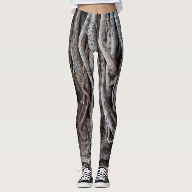 Träd rotar leggings (Framsida)