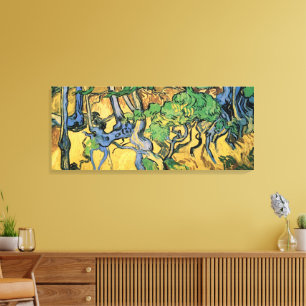 Träd Rötter och Stammar av Vincent van Gogh Canvastryck