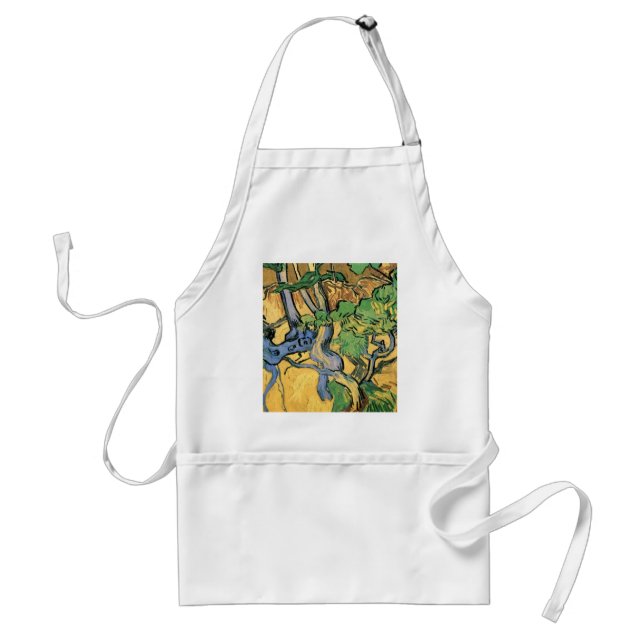 Träd Rötter och Stammar av Vincent van Gogh Förkläde (Framsidan)
