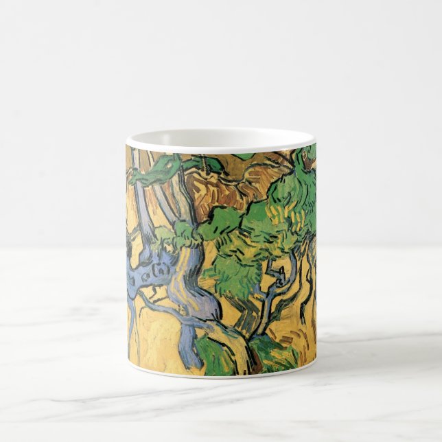 Träd Rötter och Stammar av Vincent van Gogh Kaffemugg (Center)