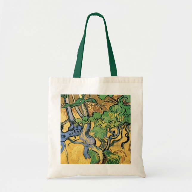 Träd Rötter och Stammar av Vincent van Gogh Tygkasse (Framsidan)