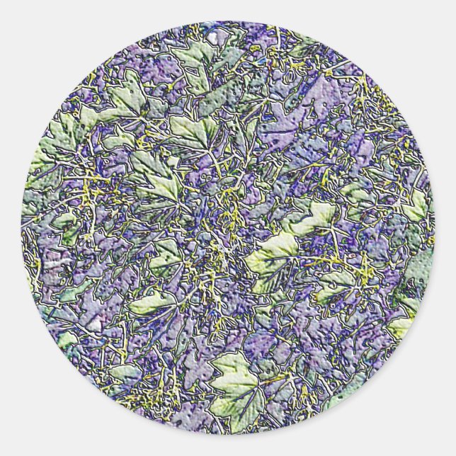 TRÄD RUNT KLISTERMÄRKE (Framsida)