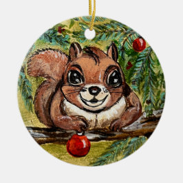 Träd ser Underbar ut! Julgransprydnad Keramik