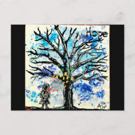 Träd-serien: Hope Vykort
