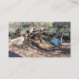 Träd Service Affärskort Visitkort