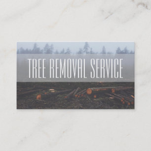Träd Service Firewood Affärskort Visitkort