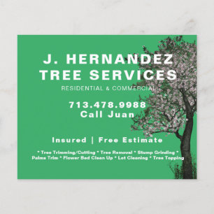 Träd Service Flyer
