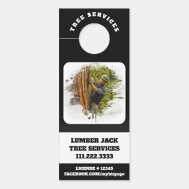 *~* Träd Services Man QR Lumber Jack Door