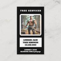 *~* Träd Services Musslt Lumber Jack Träd QR