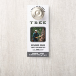 *~* Träd ServicesLumber Jack QR-dörr