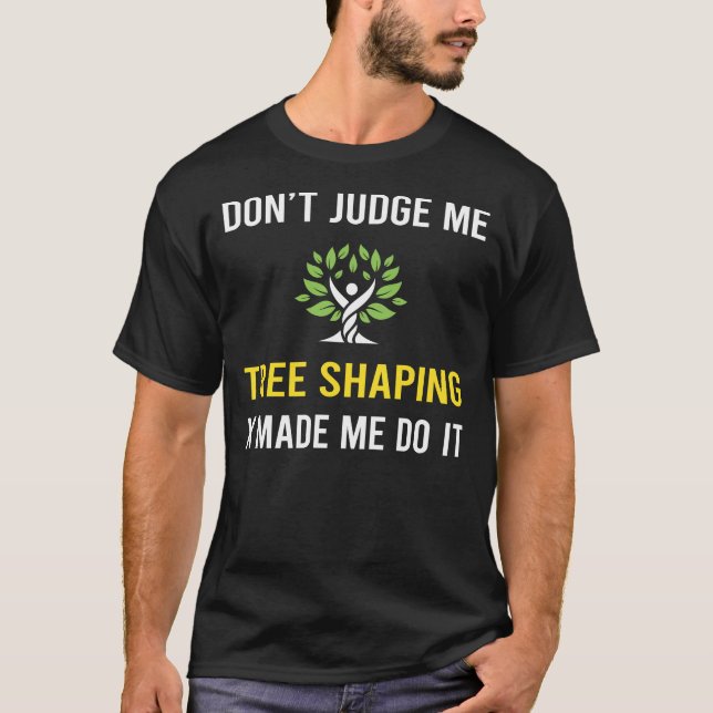 Träd Shaping Arborsculpture Topiary Pooktre T Shirt (Framsida)