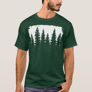 Träd silhuette t shirt