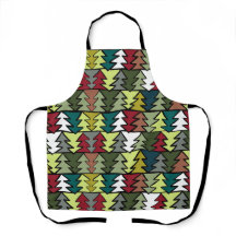 Träd Simple Apron