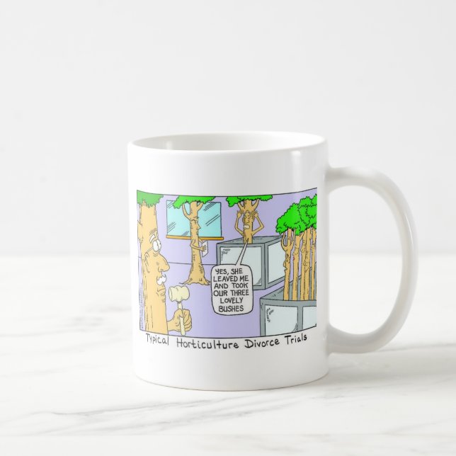 Träd-skilsmässan: Ljuny Gifts Tees & Collectibles Kaffemugg (Höger)