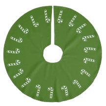 Träd Skirt - Grönt Polkagrisar