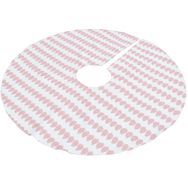 Träd Skirt Julgransmatta Borstad Polyester (Vinklad)