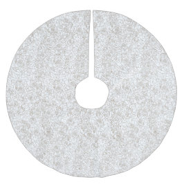 Träd Skirt Julgransmatta Borstad Polyester