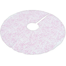 Träd Skirt Julgransmatta Borstad Polyester