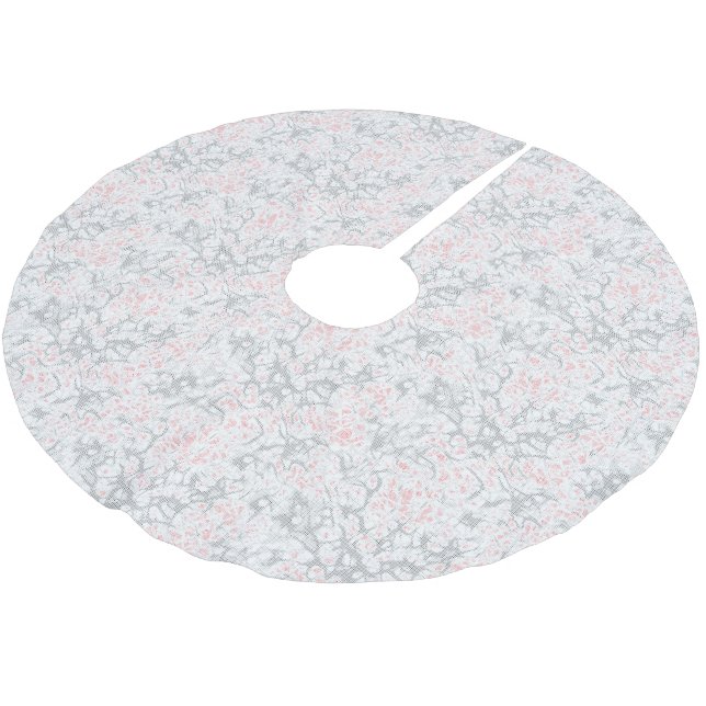 Träd Skirt Julgransmatta Borstad Polyester (Vinklad)