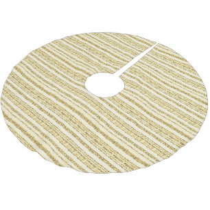 Träd Skirt Julgransmatta Borstad Polyester