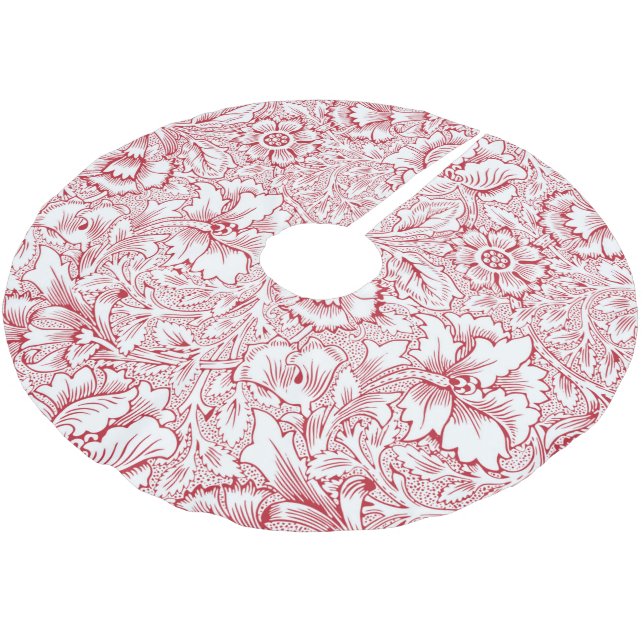 Träd Skirt Julgransmatta Borstad Polyester (Vinklad)