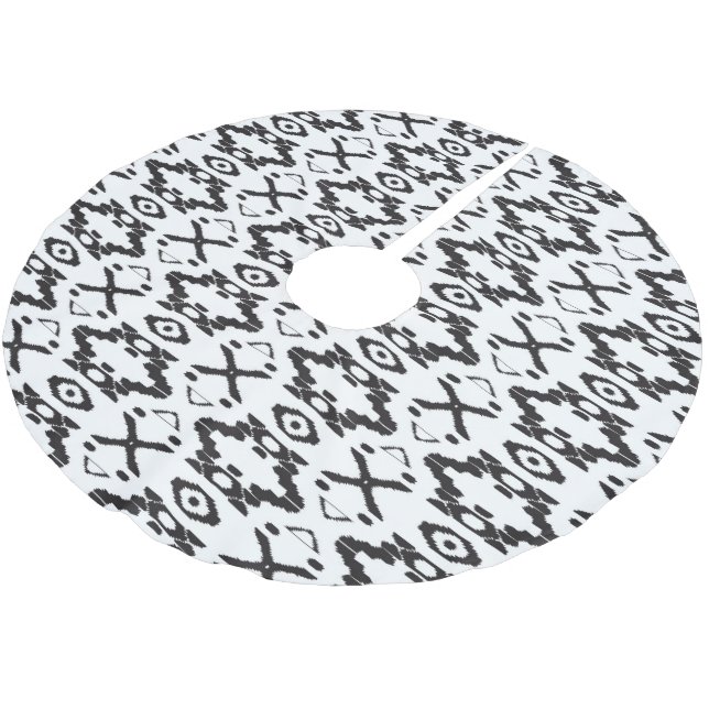 Träd Skirt Julgransmatta Borstad Polyester (Vinklad)