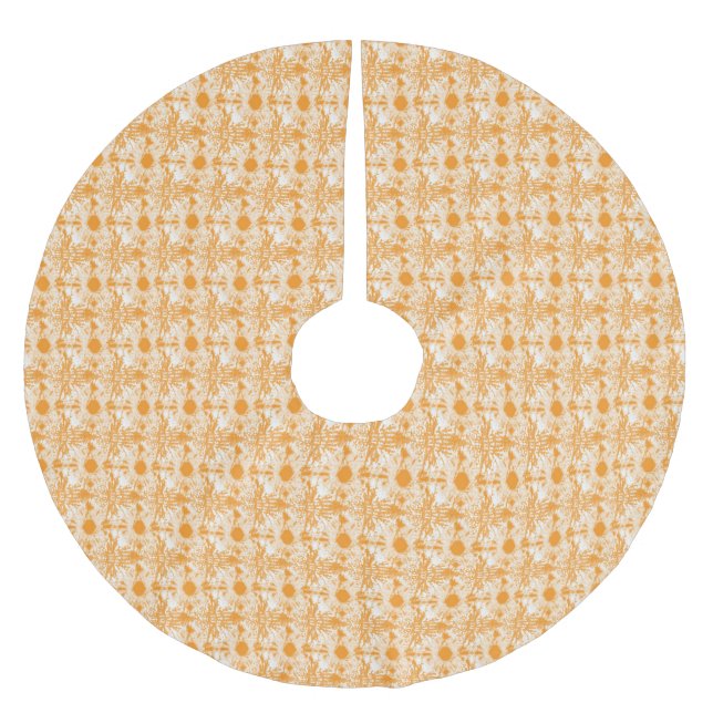 Träd Skirt Julgransmatta Borstad Polyester (Framsidan)