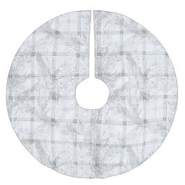 Träd Skirt Julgransmatta Borstad Polyester