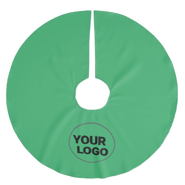 Träd Skirt Julgransmatta Borstad Polyester (Framsidan)