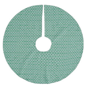 Träd Skirt Julgransmatta Borstad Polyester