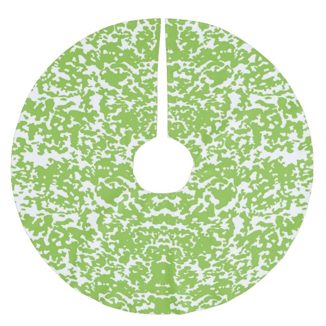 Träd Skirt Julgransmatta Borstad Polyester (Framsidan)