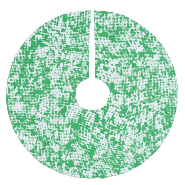 Träd Skirt Julgransmatta Borstad Polyester (Framsidan)