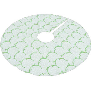 Träd Skirt Julgransmatta Borstad Polyester
