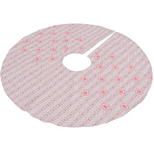 Träd Skirt Julgransmatta Borstad Polyester