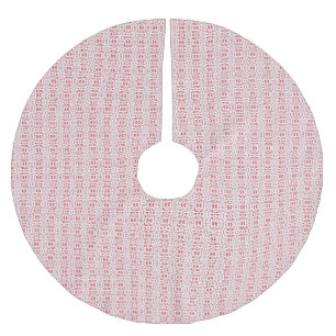 Träd Skirt Julgransmatta Borstad Polyester